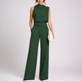 Women's Sleeveless Wide-Leg Jumpsuit – Elegant and Modern One-Piece Outfit